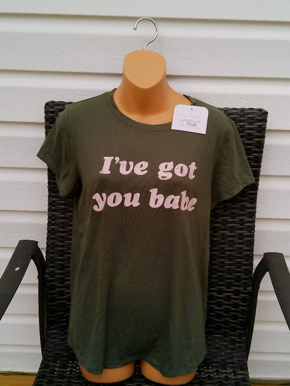 ISABELLA MATERNITY T SHIRT SIZE SMALL NEW WITHOUT TAGS  I GOT YOU YOU BABE